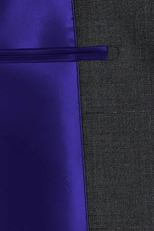 TAILORED WOOL グレー無地(MK102845)