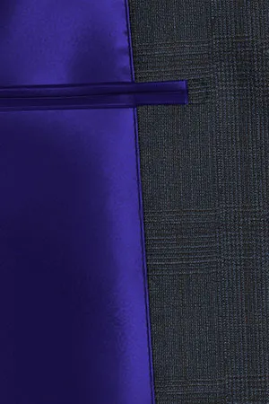 AIRLY COMFORT ネイビー グレンチェック(MK102842)