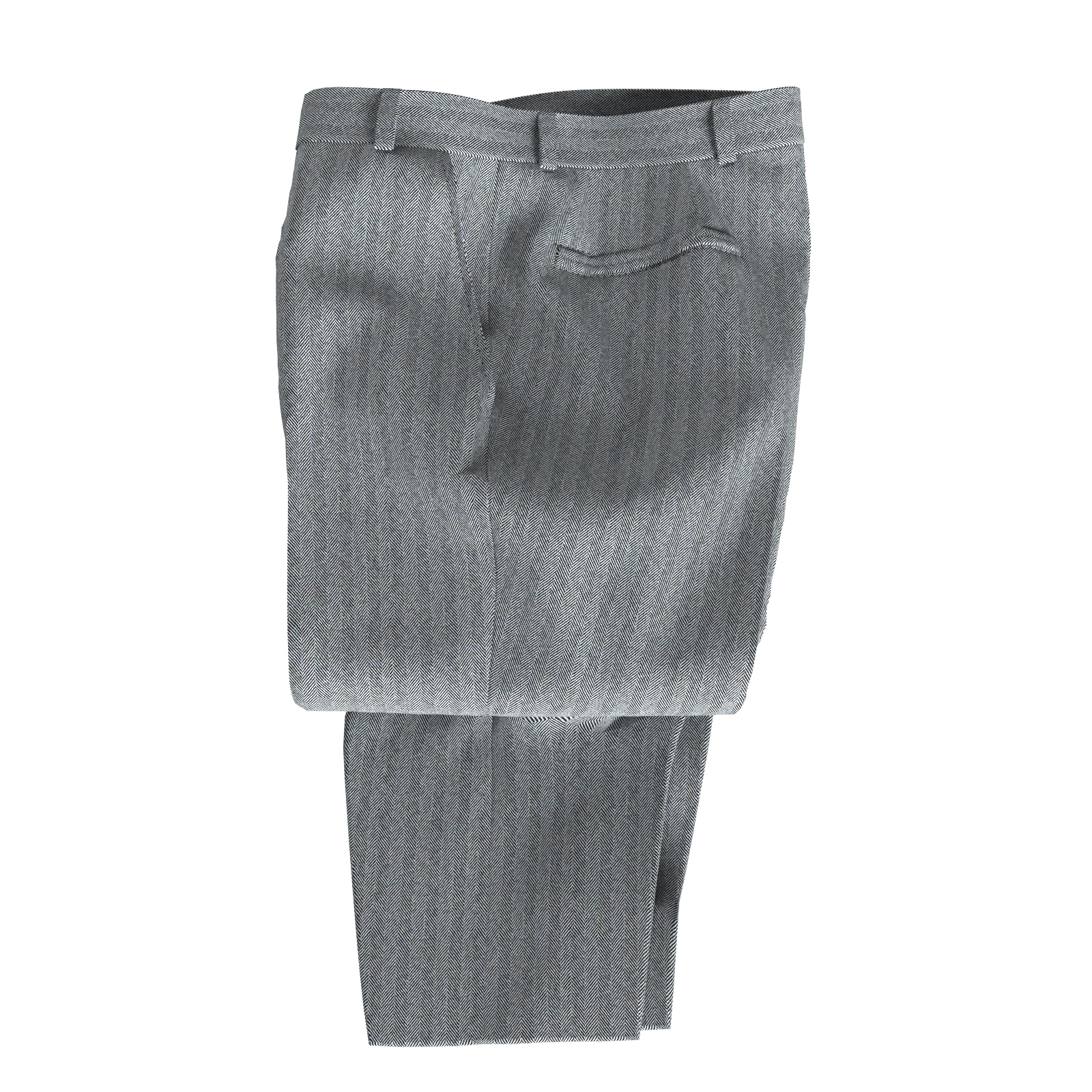 WASHABLE LANATEC ブラック ヘリンボーン(103374)