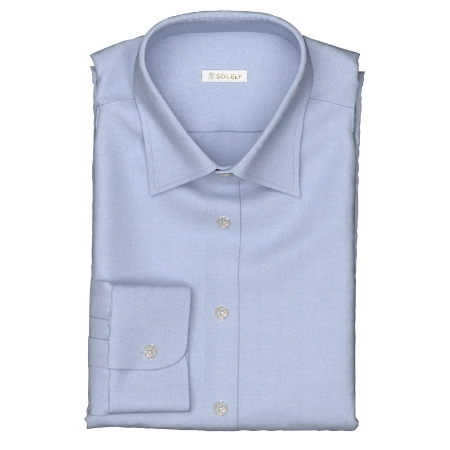 SEA ISLAND COTTON ブルーシャンブレー(Y103745)