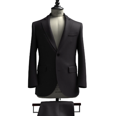 PREMIUM WOOL SAXONY ブラウンツイル(MK103649)