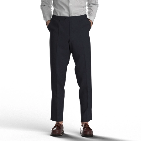ACTIVE COMFORT ネイビーヘリンボーン(MK103680)
