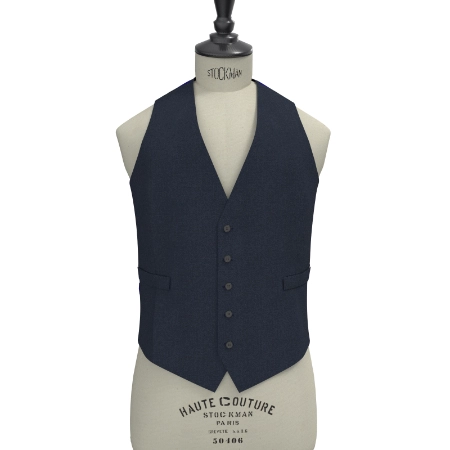PREMIUM WOOL SAXONY ブルーメランジツイル(MK103645)