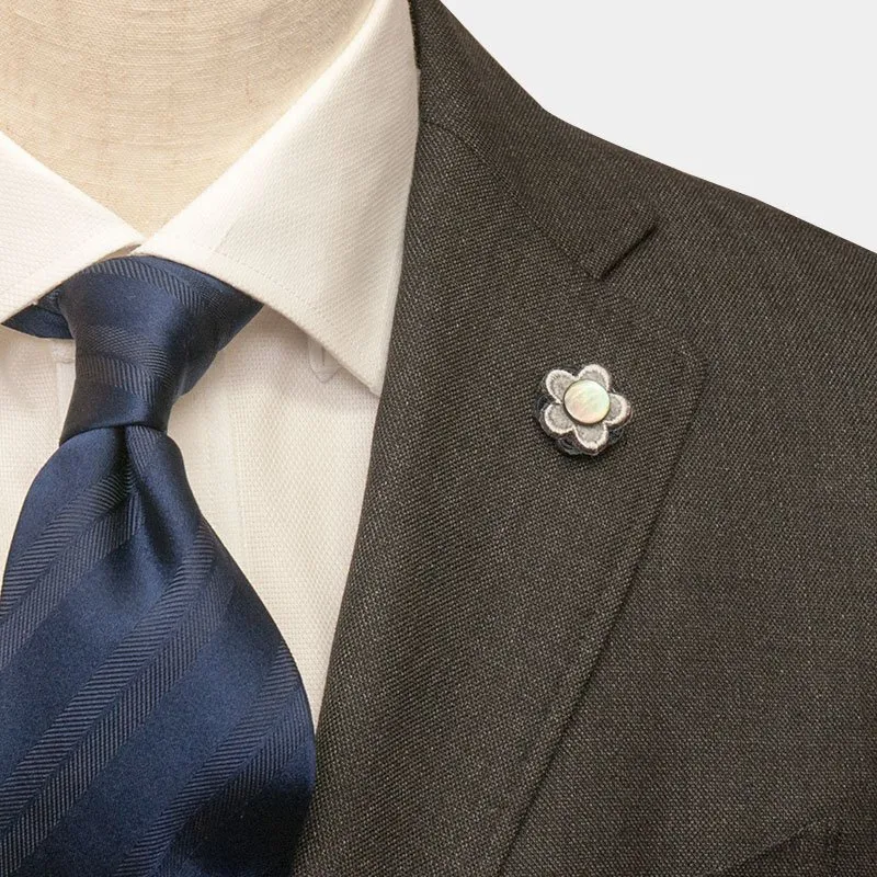 ブートニエール(NAVY×GRAY) サムネイル