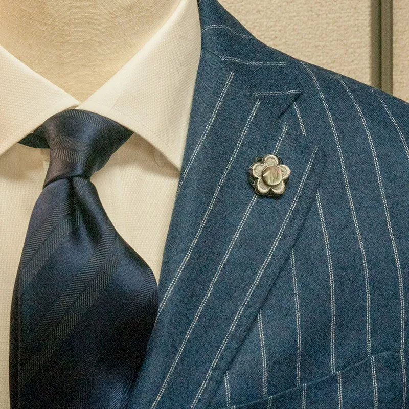 ブートニエール(NAVY×GRAY) サムネイル